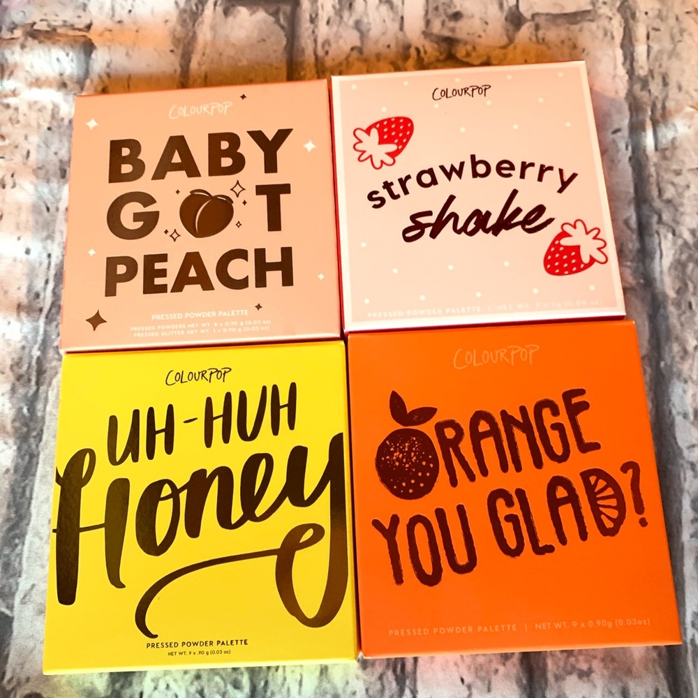 Colourpop Palette Bundle! BNIB